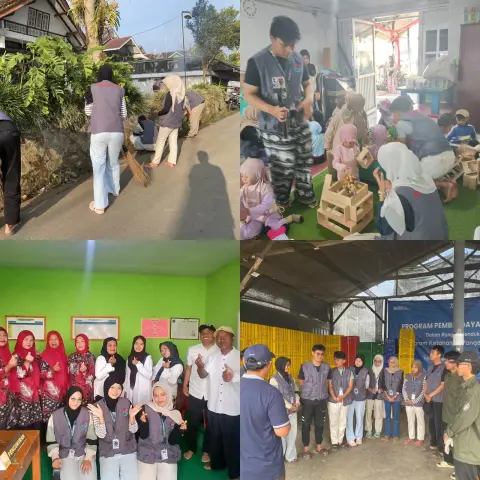 Artikel KKN UNFARI: Hari Kelima KKN Kelompok 27: Aksi Sosial Berkelanjutan, Kemandirian Anak Usia Dini, hingga Hilirisasi Pertanian dari Kelompok klmpk-27