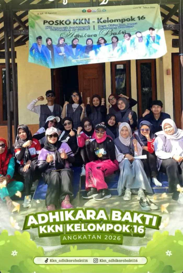 Artikel KKN UNFARI: Hari ke-3 KKN Desa Cikitu: Sukses Gelar Senam Sehat hingga Matangkan Peersiapann Skrining TBC dari Kelompok ADHIKARA BAKTI KELOMPOK 16