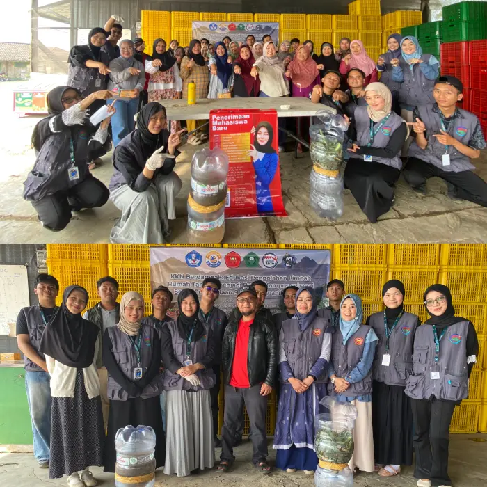 Artikel KKN Universitas Al Ghifari: Solusi Ramah Lingkungan: Pelaksanaan Program Kerja Utama KKN Berdampak "Pengolahan Limbah Rumah Tangga Menjadi Kompos" di Kp. Cipangisikan